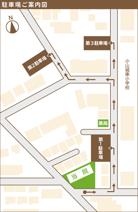 駐車場ご案内図